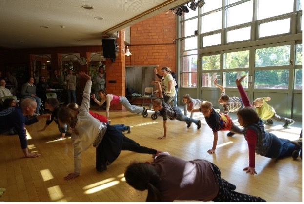 Tanz-Schulwoche in der Mittelstufe