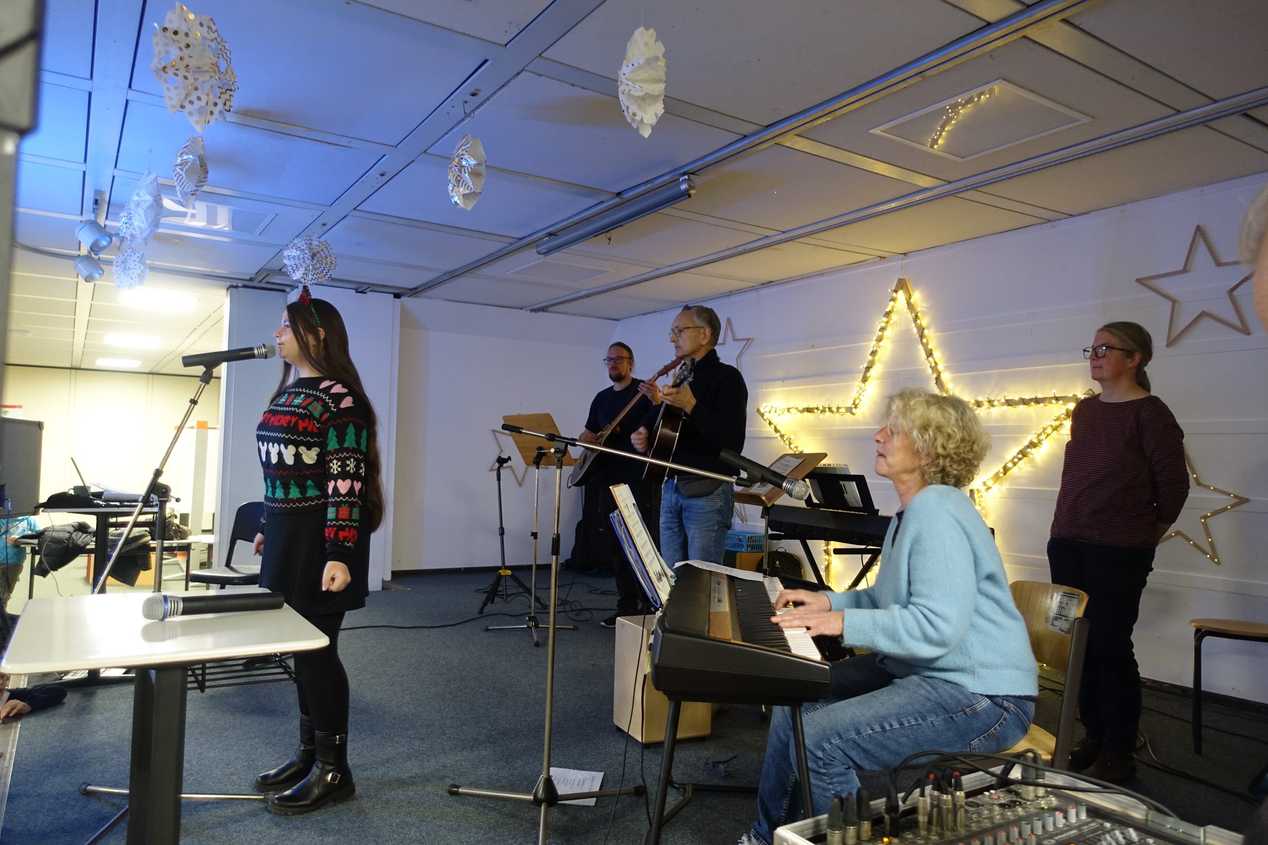 Gemeinsames Singen macht glücklich