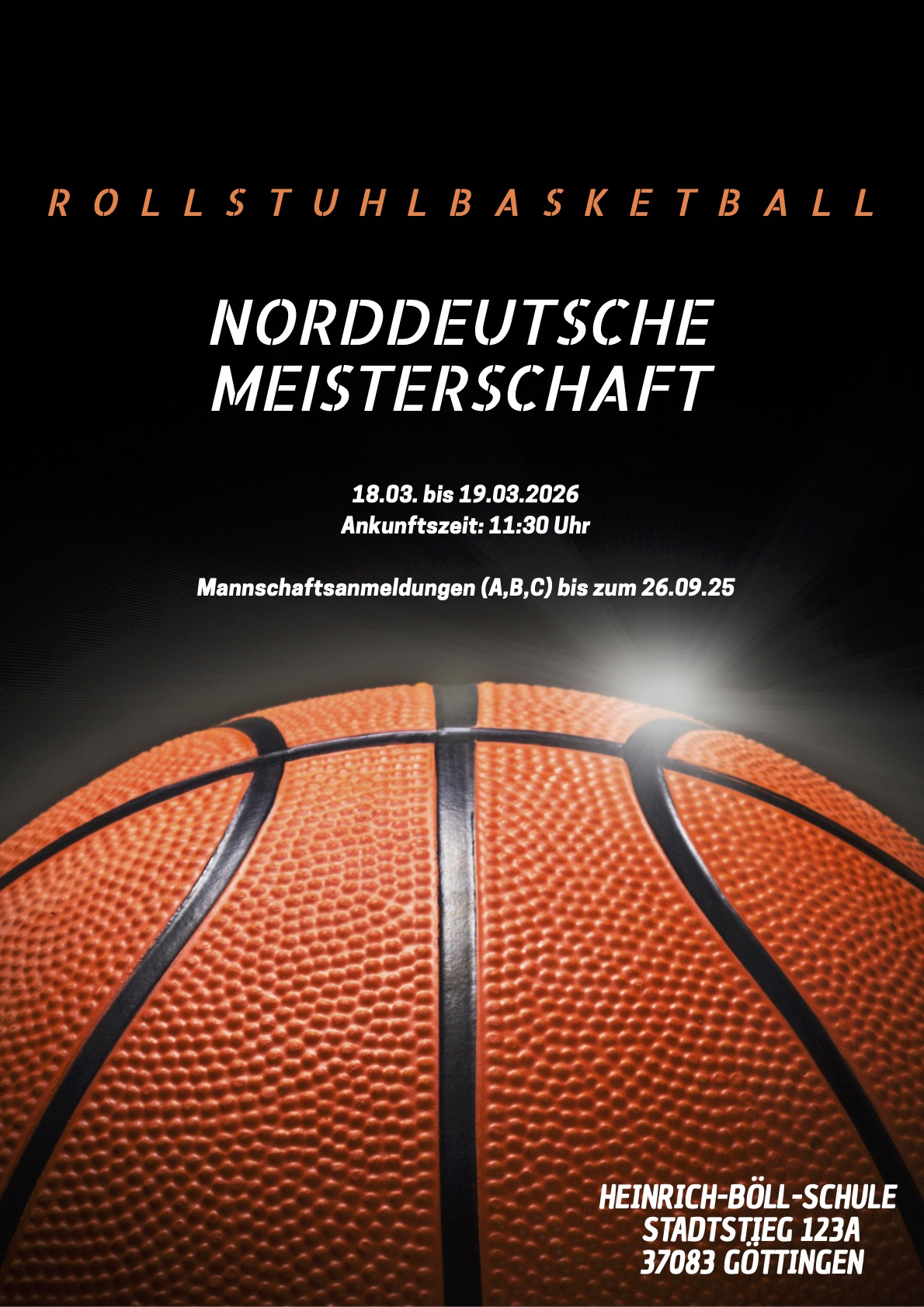 Rollstuhlbasketballtunier an der Heinrich-Böll-Schule